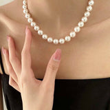 Silver Pearl Necklace | Sterling Silver