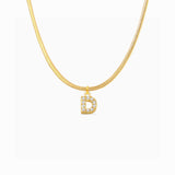 Letter M Necklace - Miwanna