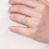Natural Topaz Ring
