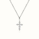 Cross Necklace Silver