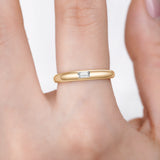 Emerald Cut Moissanite Ring