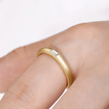 Emerald Cut Moissanite Ring