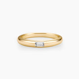Emerald Cut Moissanite Ring