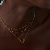 Mini Herringbone Necklace