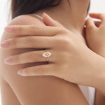 Mother of Pearl Ring Vintage- Miwanna
