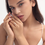 Mother of Pearl Ring Vintage- Miwanna