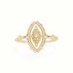 Mother of Pearl Ring Vintage- Miwanna