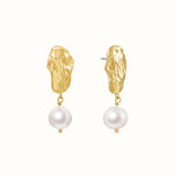 Baroque Pearl Drop Studs