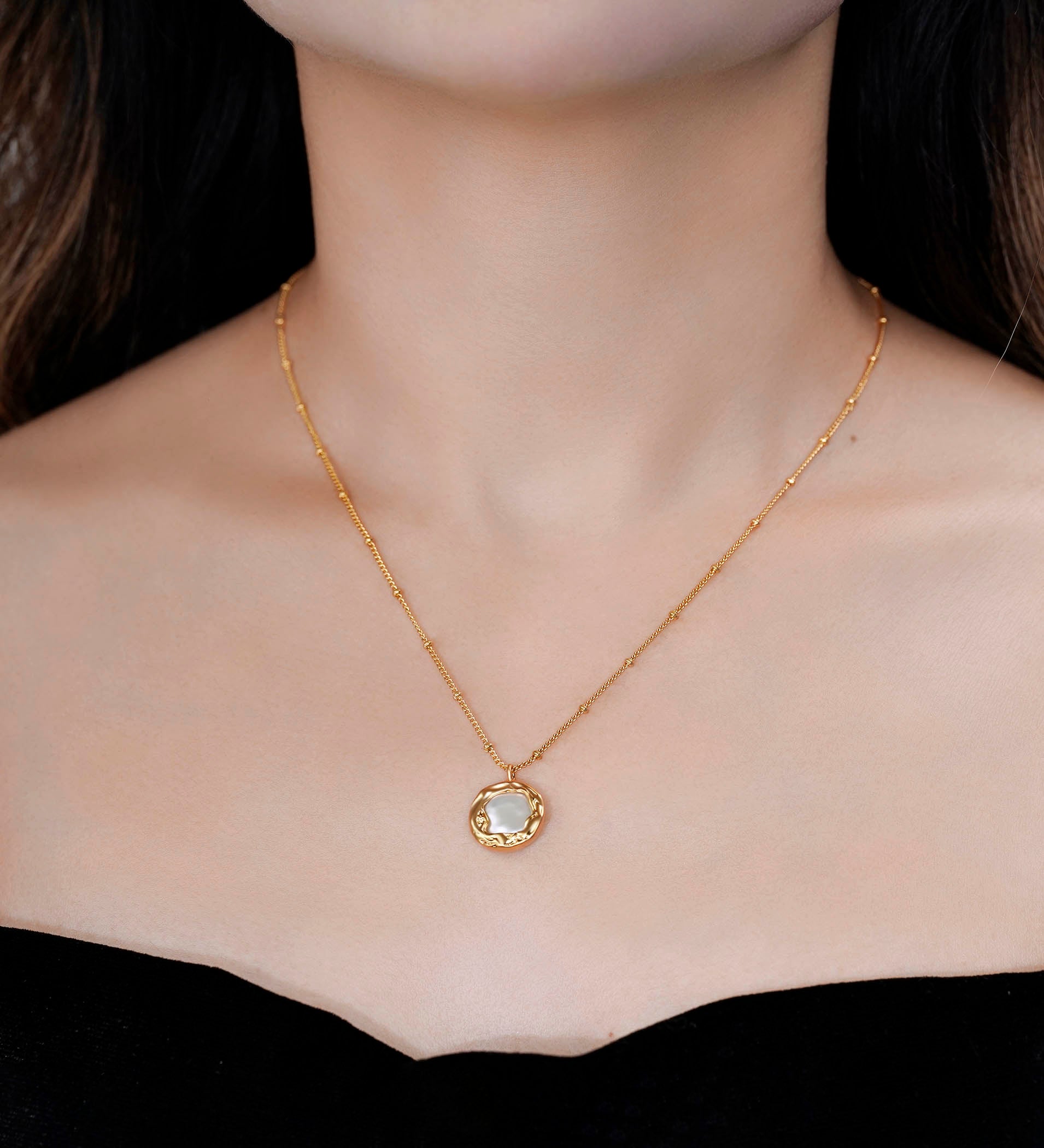 Baroque Pearl Necklace - Miwanna