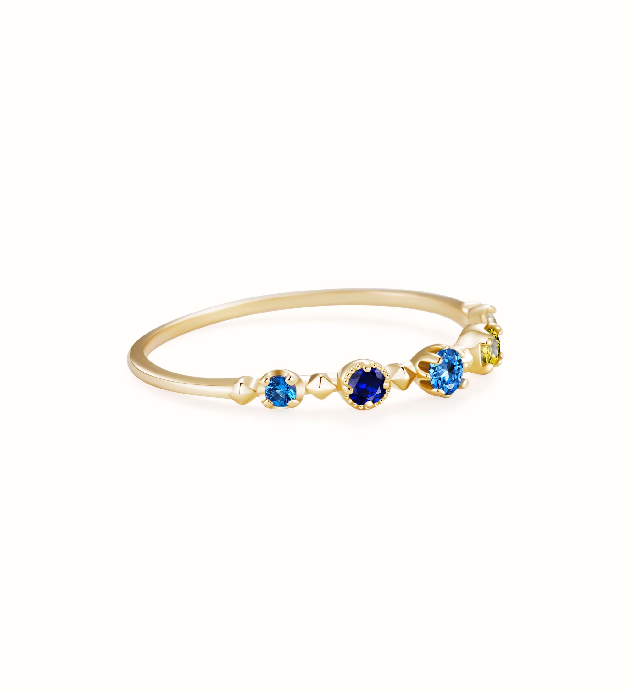 Blue Spinel Ring - Miwanna