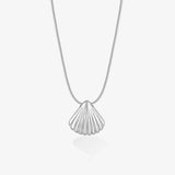 Seashell Necklace Silver