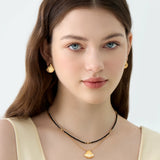 Shell Earrings Gold