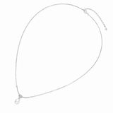 Silver Pearl Pendant Necklace - Miwanna