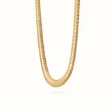 Statement Herringbone Necklace