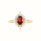 Garnet Ring Vintage