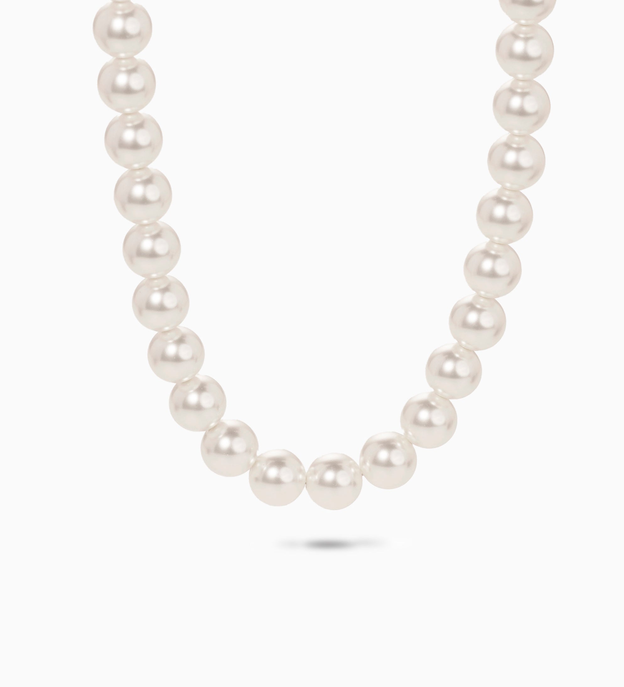 Silver Pearl Necklace | Sterling Silver 