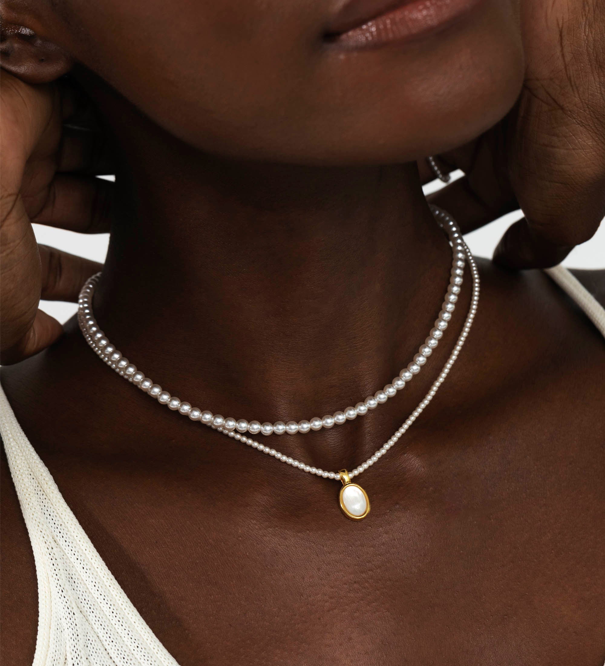 4mm Pearl Necklace - Miwanna