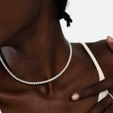 4mm Pearl Necklace - Miwanna