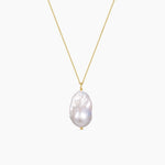 Baroque Pearl Pendant Necklace - Miwanna