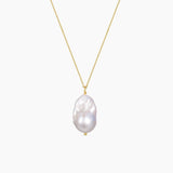 Baroque Pearl Pendant Necklace - Miwanna