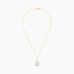 Baroque Pearl Pendant Necklace - miwanna