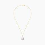 Baroque Pearl Pendant Necklace - miwanna