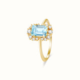 Natural Topaz Ring