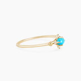 Gold Turquoise Ring