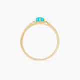 Gold Turquoise Ring