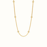 Beaded Herringbone Chain