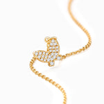 14k Gold Butterfly Necklace - Miwanna