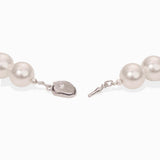 Silver Pearl Necklace | Sterling Silver 