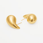 Gold Teardrop Earrings - Miwanna