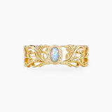 Gold Opal Ring Vintage