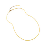 Gold Herringbone Necklace - Miwanna