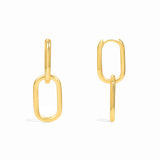 Double Gold Hoop Earrings - Miwanna