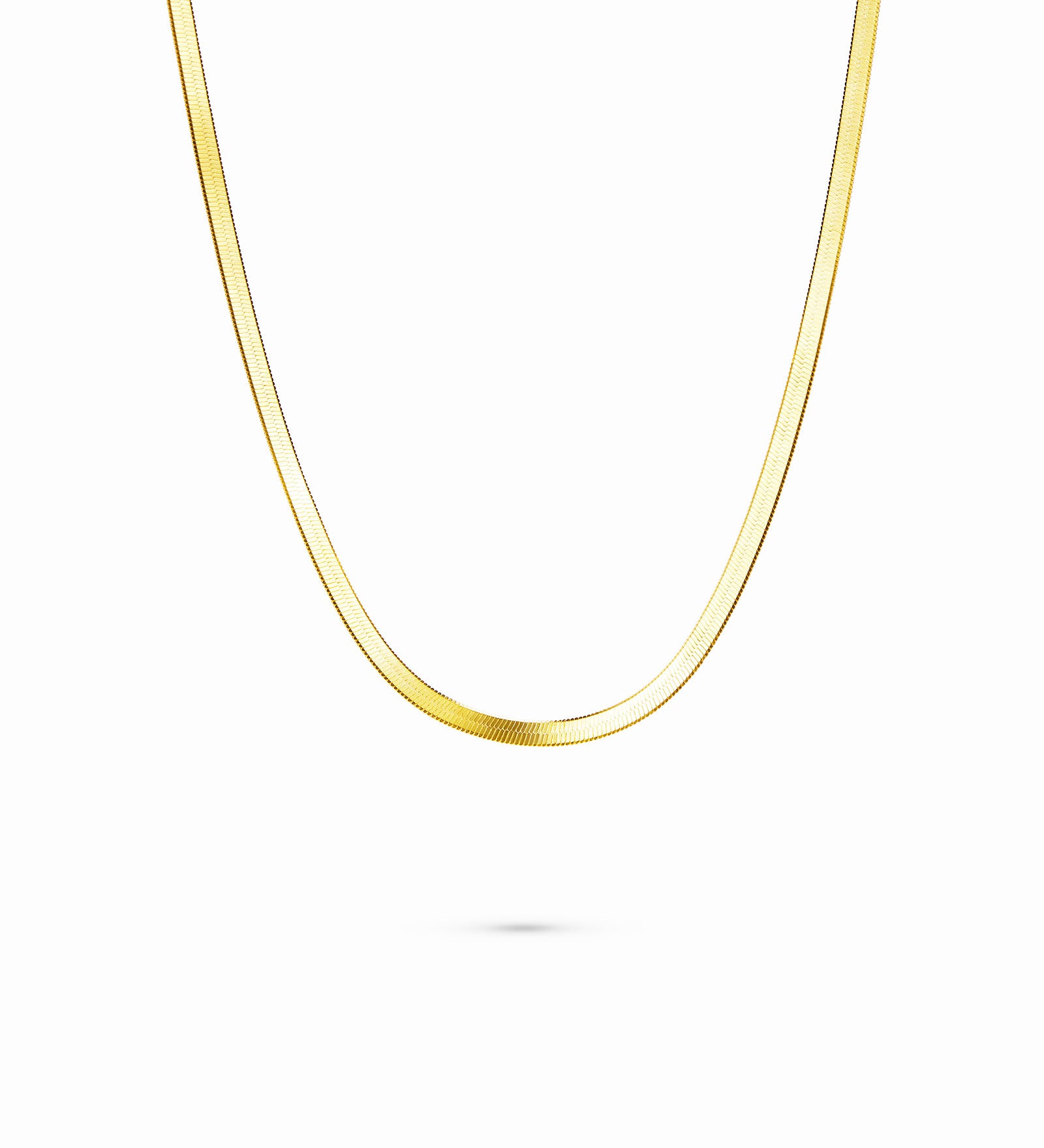 Herringbone Necklace 3mm - Miwanna