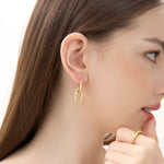 Double Gold Hoop Earrings - Miwanna