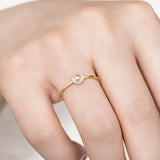 Luna Pearl Ring Miwanna Jewelry