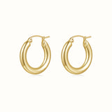 Medium Hoops Gold