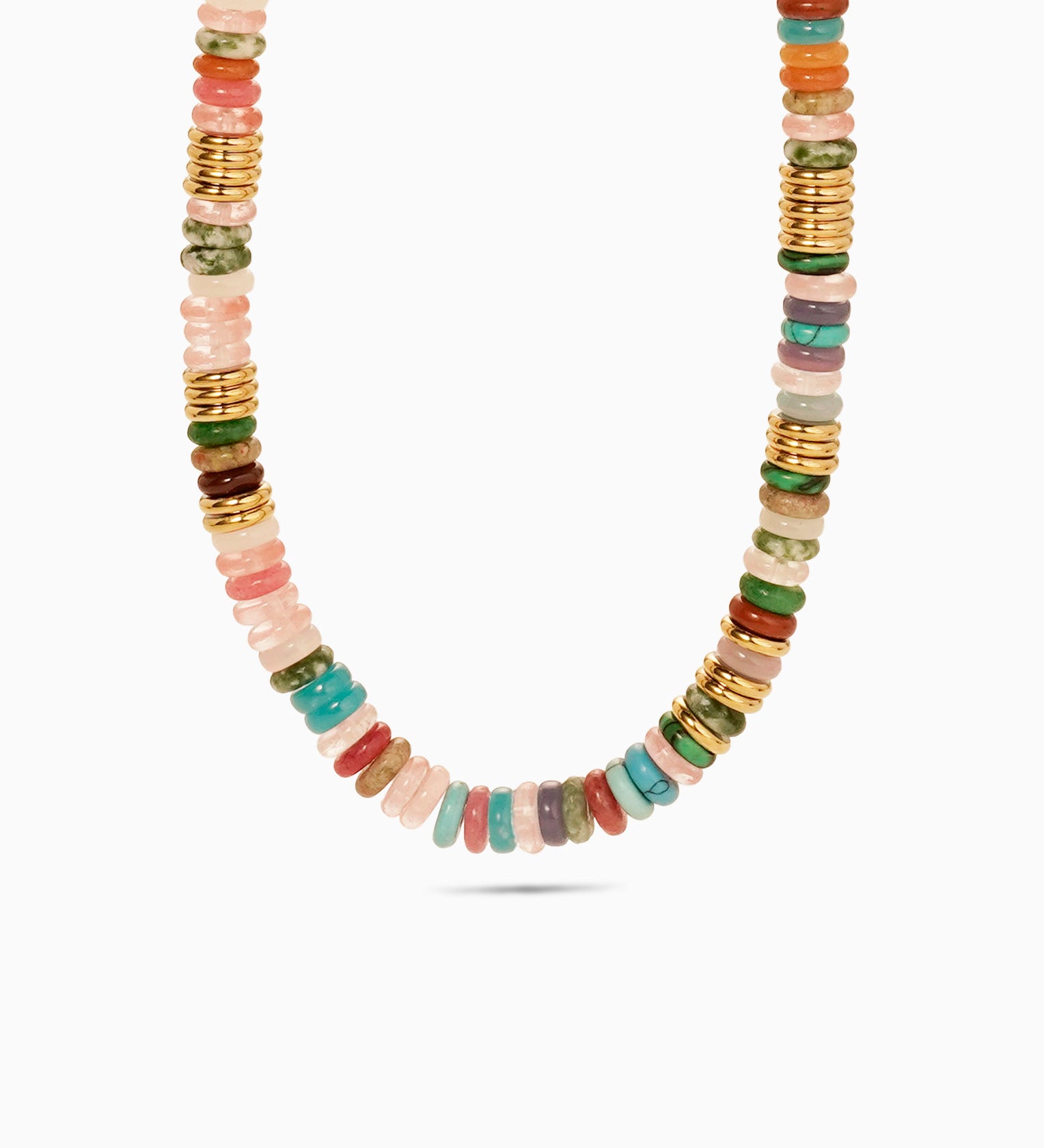 Gemstone Beaded Necklace - Miwanna