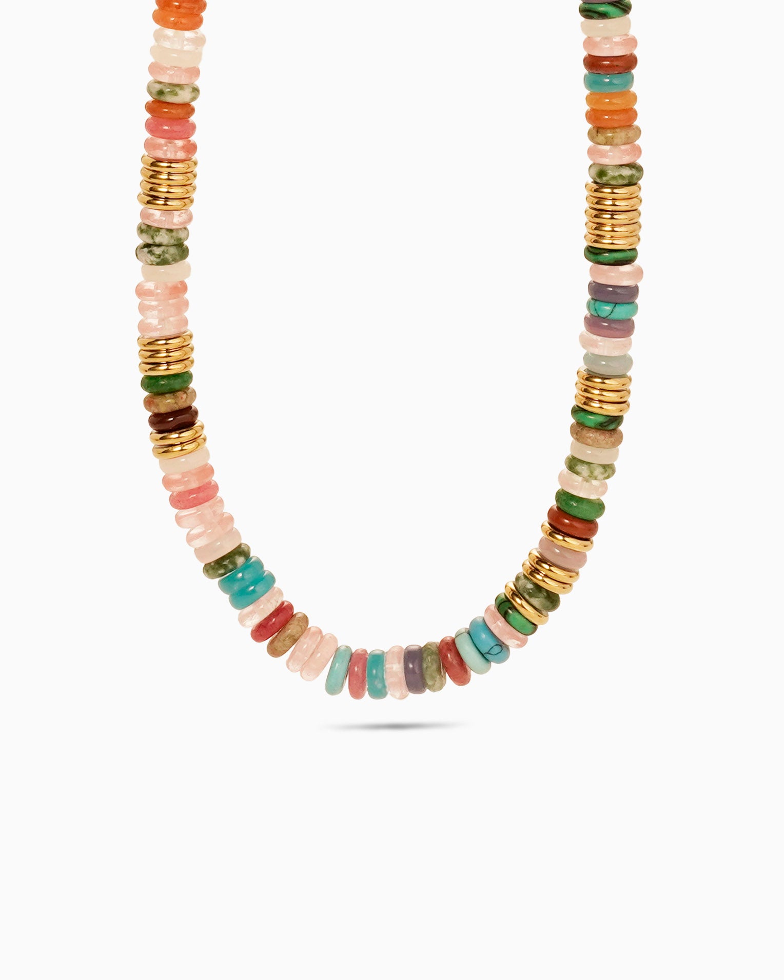 Gemstone Beaded Necklace - Miwanna