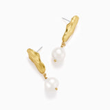 Baroque Pearl Drop Studs