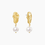 Baroque Pearl Drop Studs