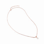 Rose Gold Pearl Pendant Necklace - Miwanna