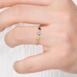 Blue Spinel Ring