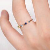 Blue Spinel Ring