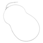 Silver Herringbone Necklace - Miwanna