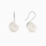 Silver Pearl Earrings - Miwanna