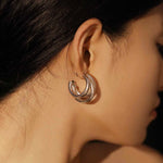 Triple Hoop Earrings - Miwanna